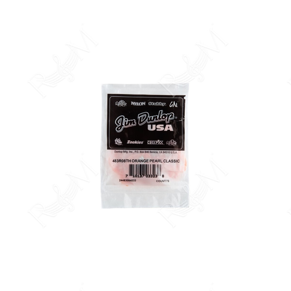 483R#08 Orange Perloid - Thin