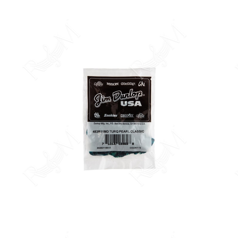 483R#11 Turquoise Perloid - Medium