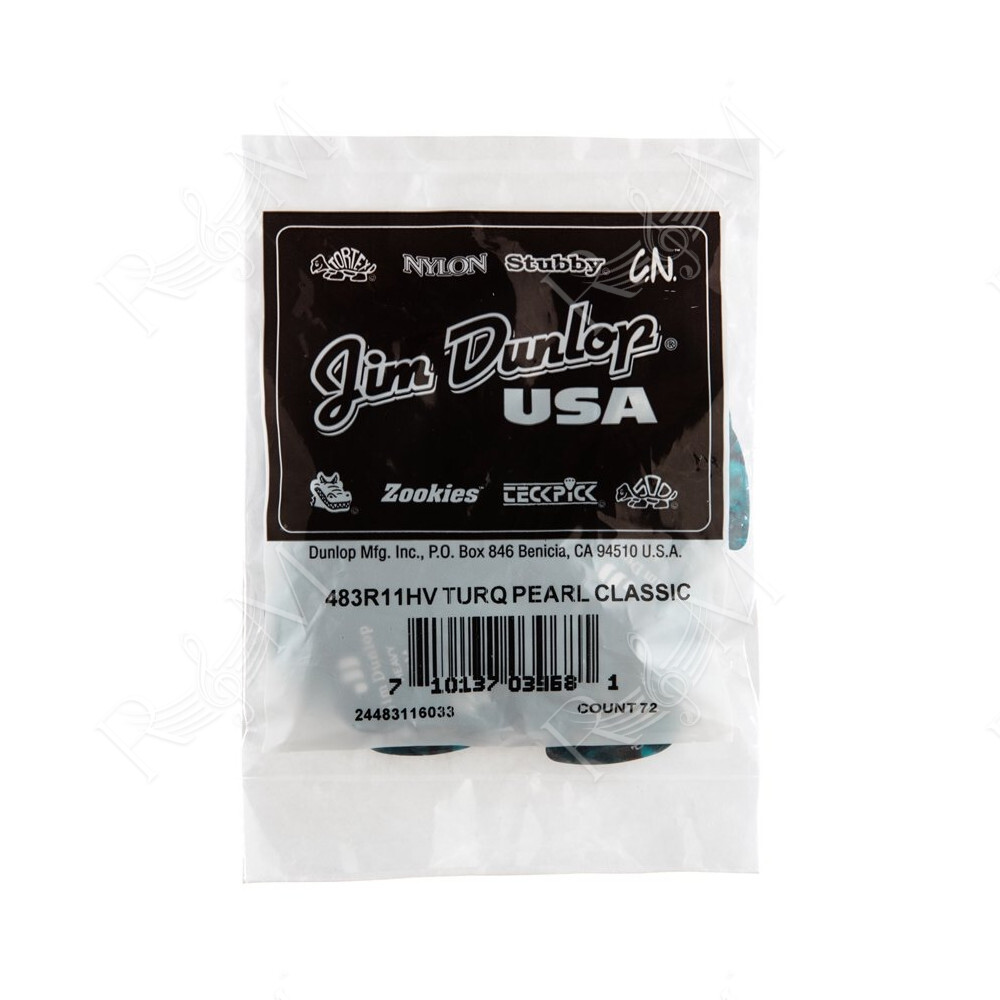 483R#11 Turquoise Perloid - Heavy