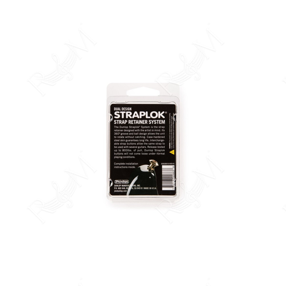 SLS1033BK Straplok Dual Design Strap Retainer System, Black
