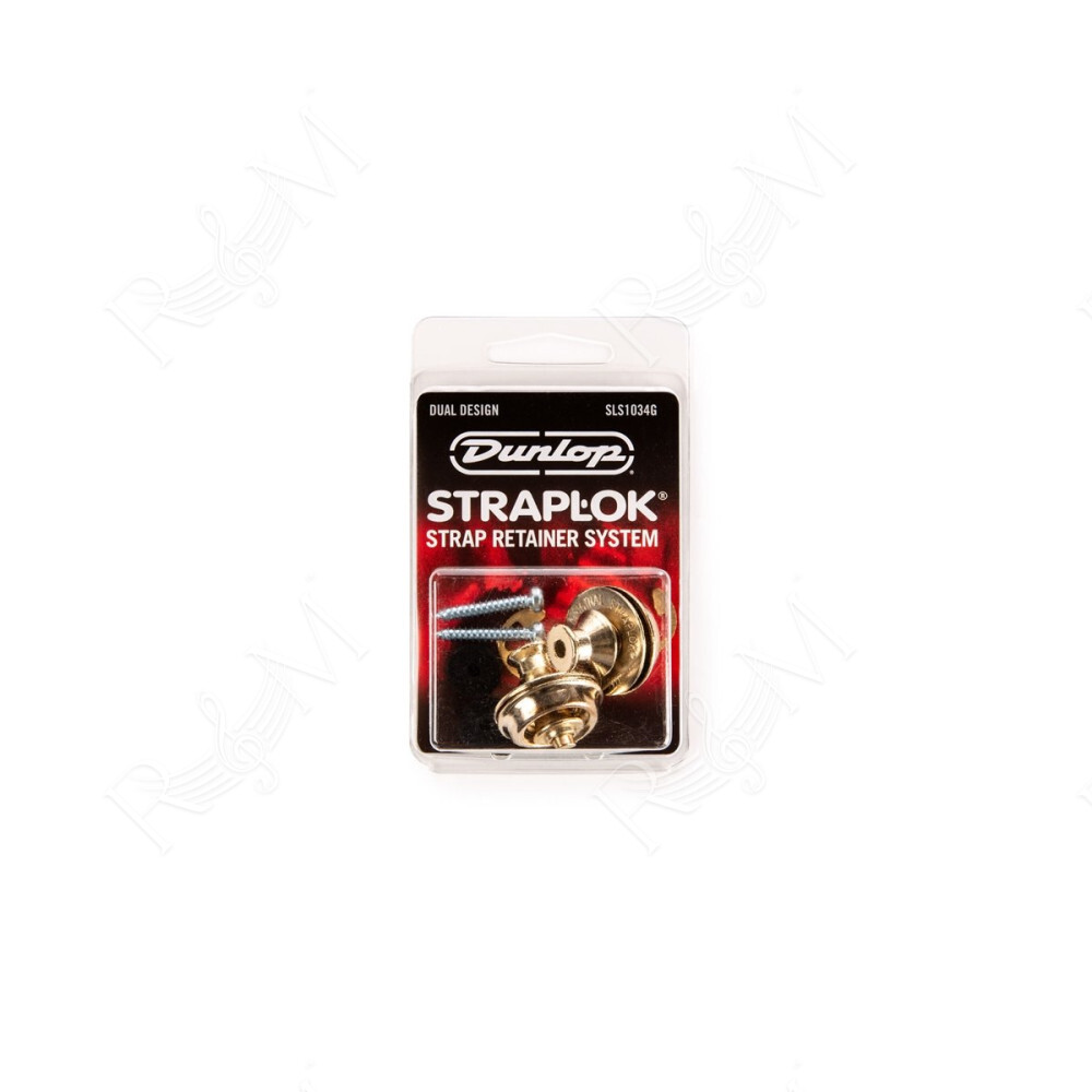SLS1034G Straplok Dual Design Strap Retainer System, Gold