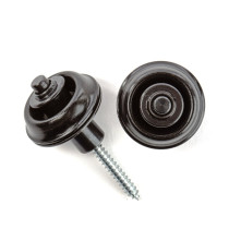 SLS1403BK Straplok Flush Mount Strap Retainer System, Black