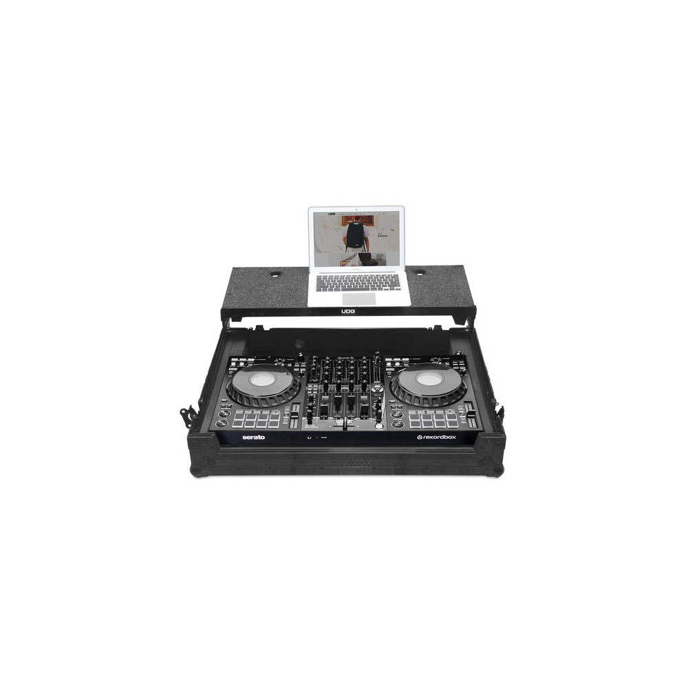 U91088BL - Ultimate Flight Case Pioneer DDJ-FLX10 Black Plus (L&W)