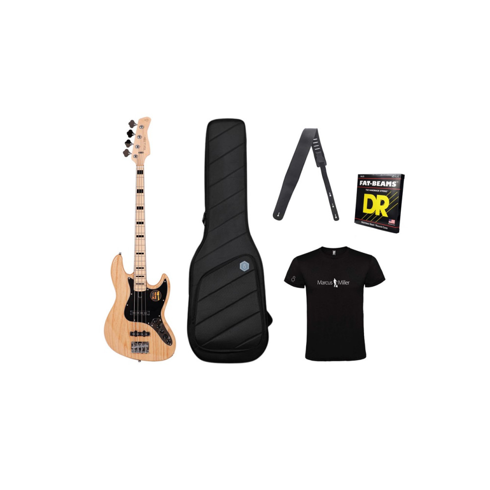 Marcus Miller V7 Vintage Swamp Ash-4 Nat SET