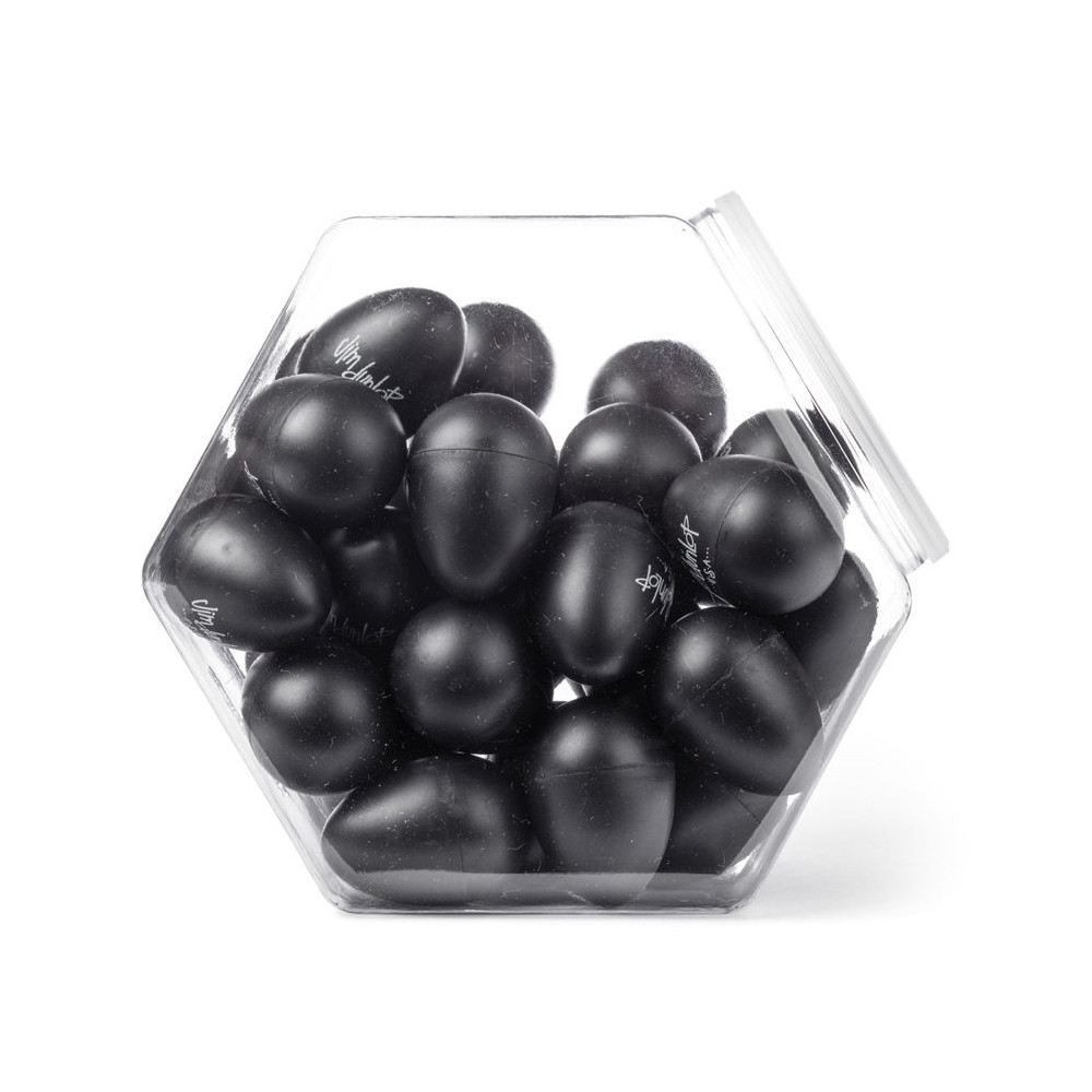 9103 Black Shaker Egg - DISPLAY