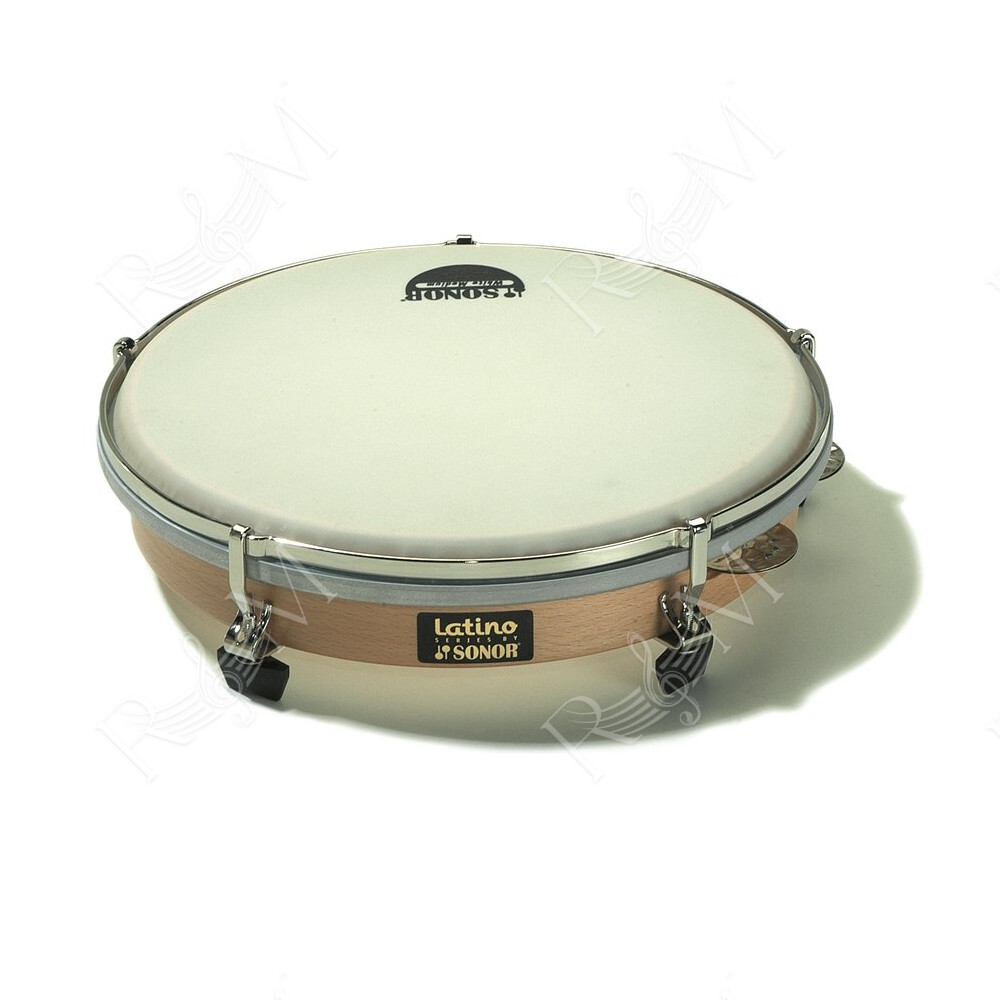 LTA 6 Tamburello 10” Latino - Plastic