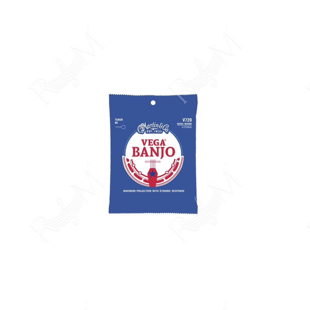 V720 Vega Banjo Strings Tenor Nickel Wound
