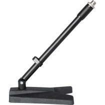 A/114 BK Asta Corta con Base in Acciaio