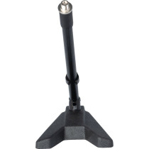 A/114 BK Asta Corta con Base in Acciaio