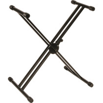 QL/646 Supporto Professionale per Tastiera con Struttura "X" e Telaio Doppio
