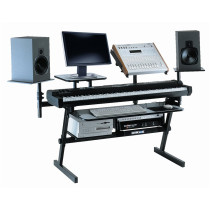 Z/716L Supporto per Tastiera con Struttura a Z e Livello Singolo