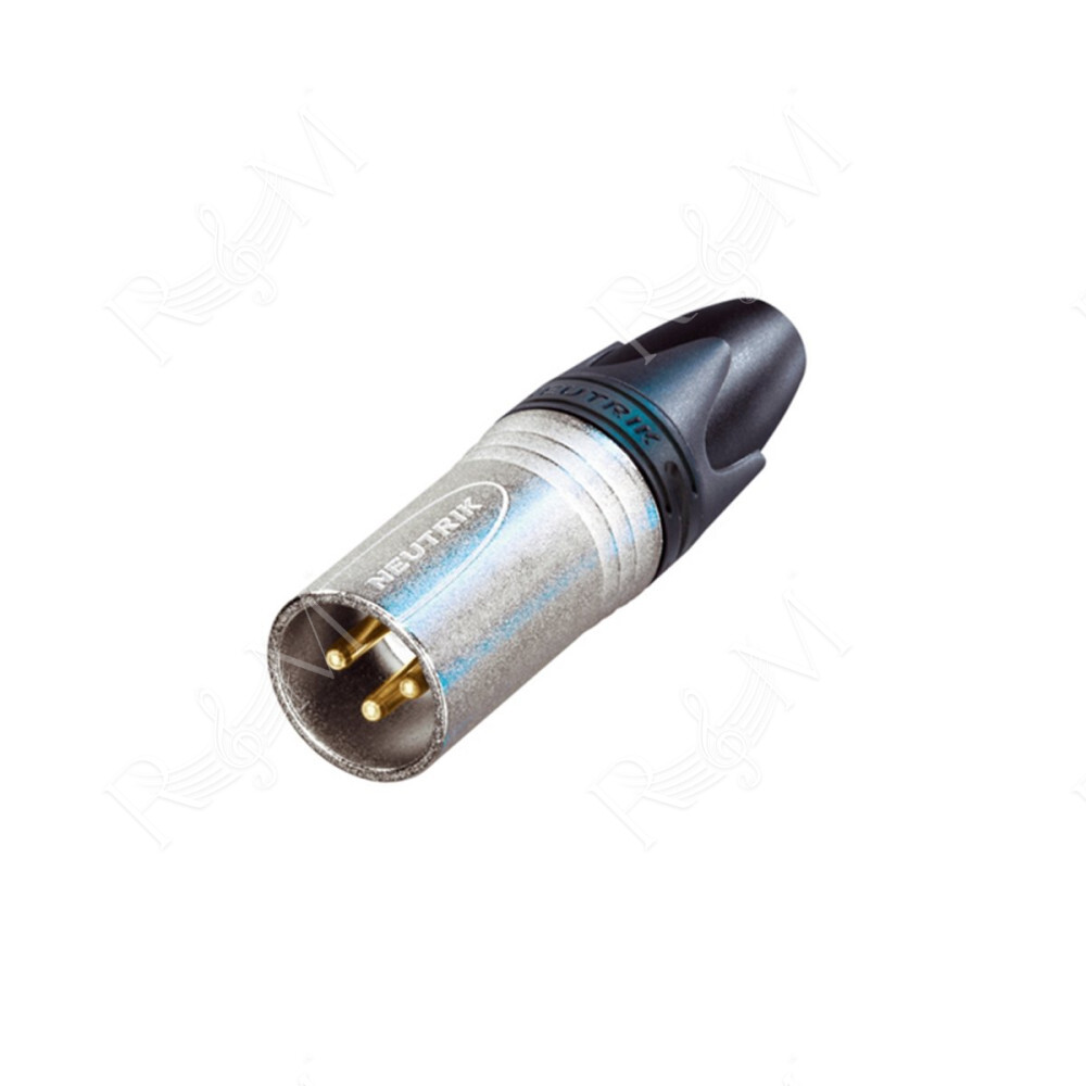 NC/367 XLR 3 poli maschio Neutrik, filtro LC (NC3MXX-EMC)