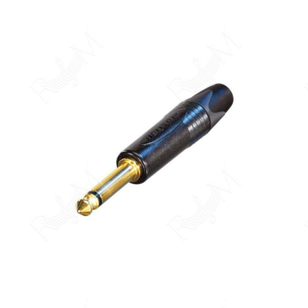 NC/368 BKGD Jack TS Mono 6.3 Neutrik (NP2X-B)
