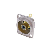 NC/372 BK RCA femmina da pannello Neutrik (NF2D-0)
