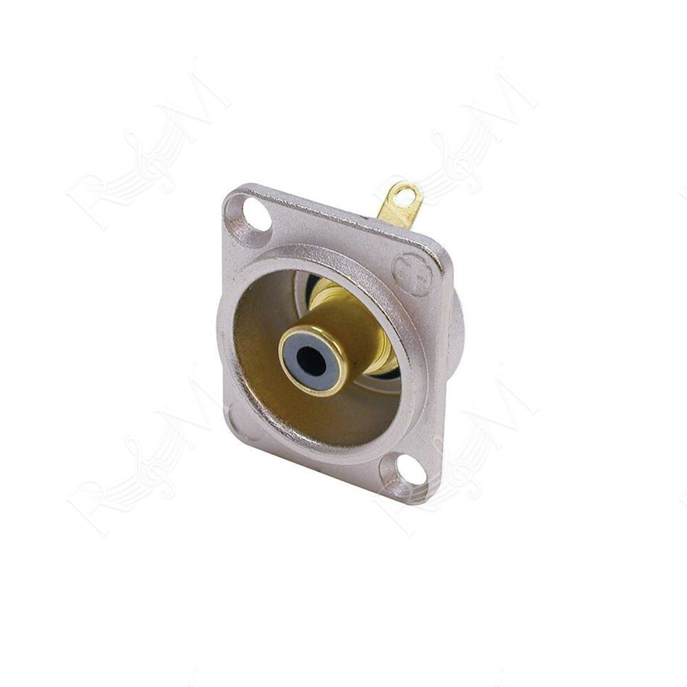 NC/372 BK RCA femmina da pannello Neutrik (NF2D-0)