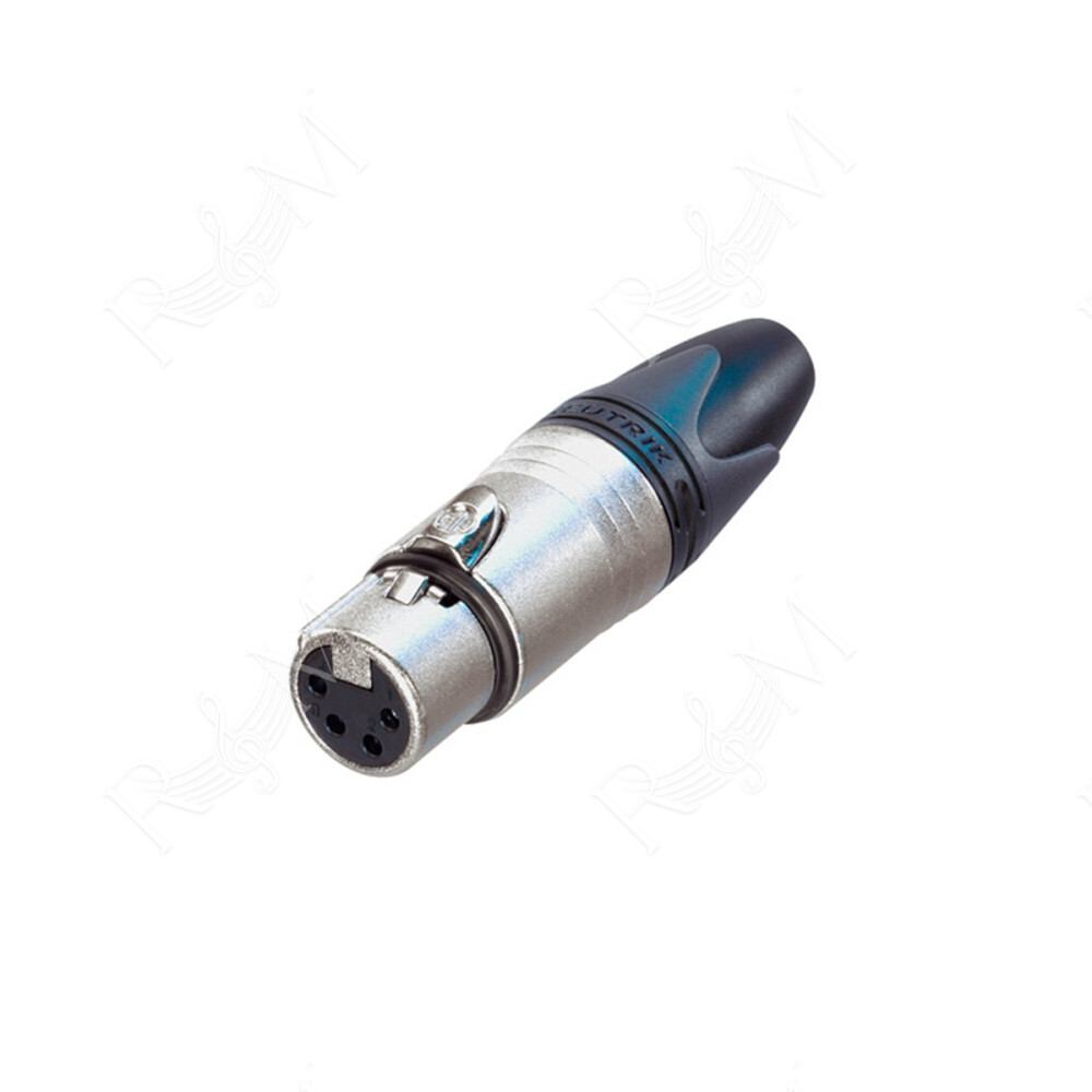 NC/374 XLR 4 poli femmina Neutrik (NC4FXX)