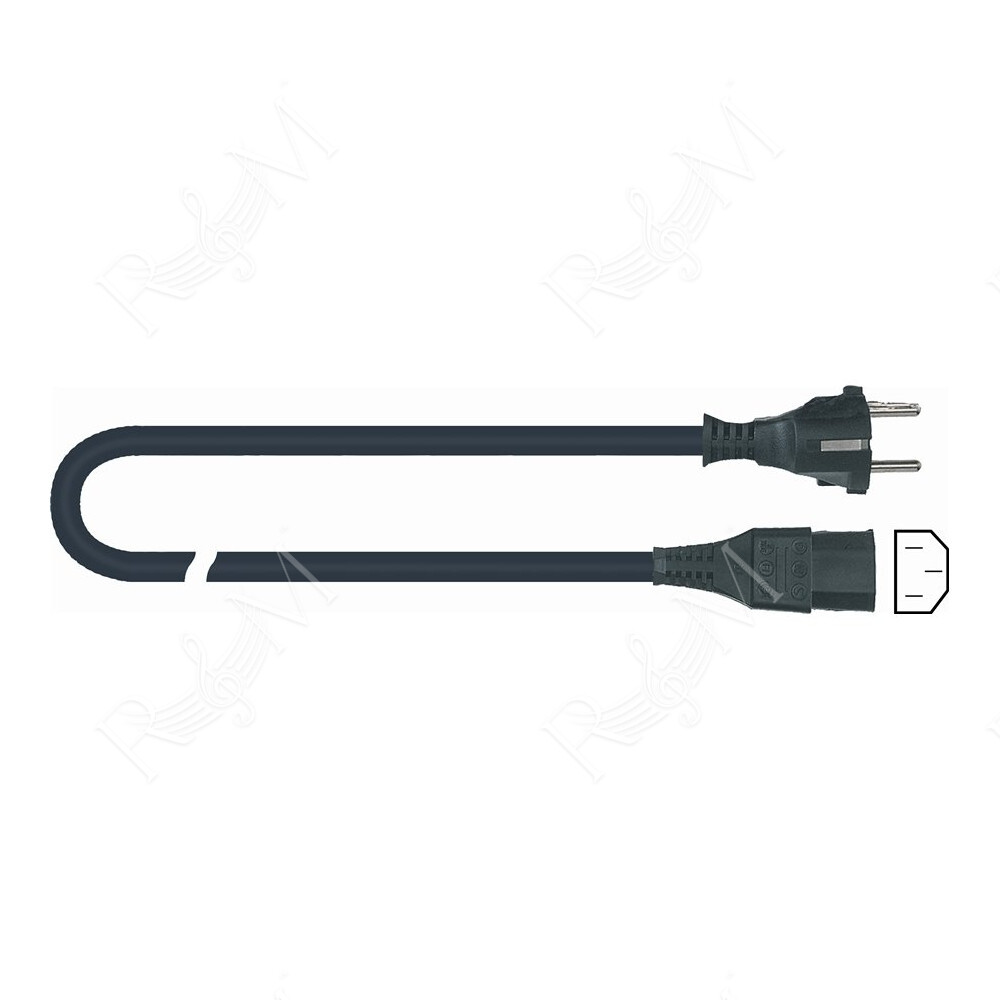 S/1200 EU STND Cavo di Alimentazione Spina Schuko / Presa IEC-VDE