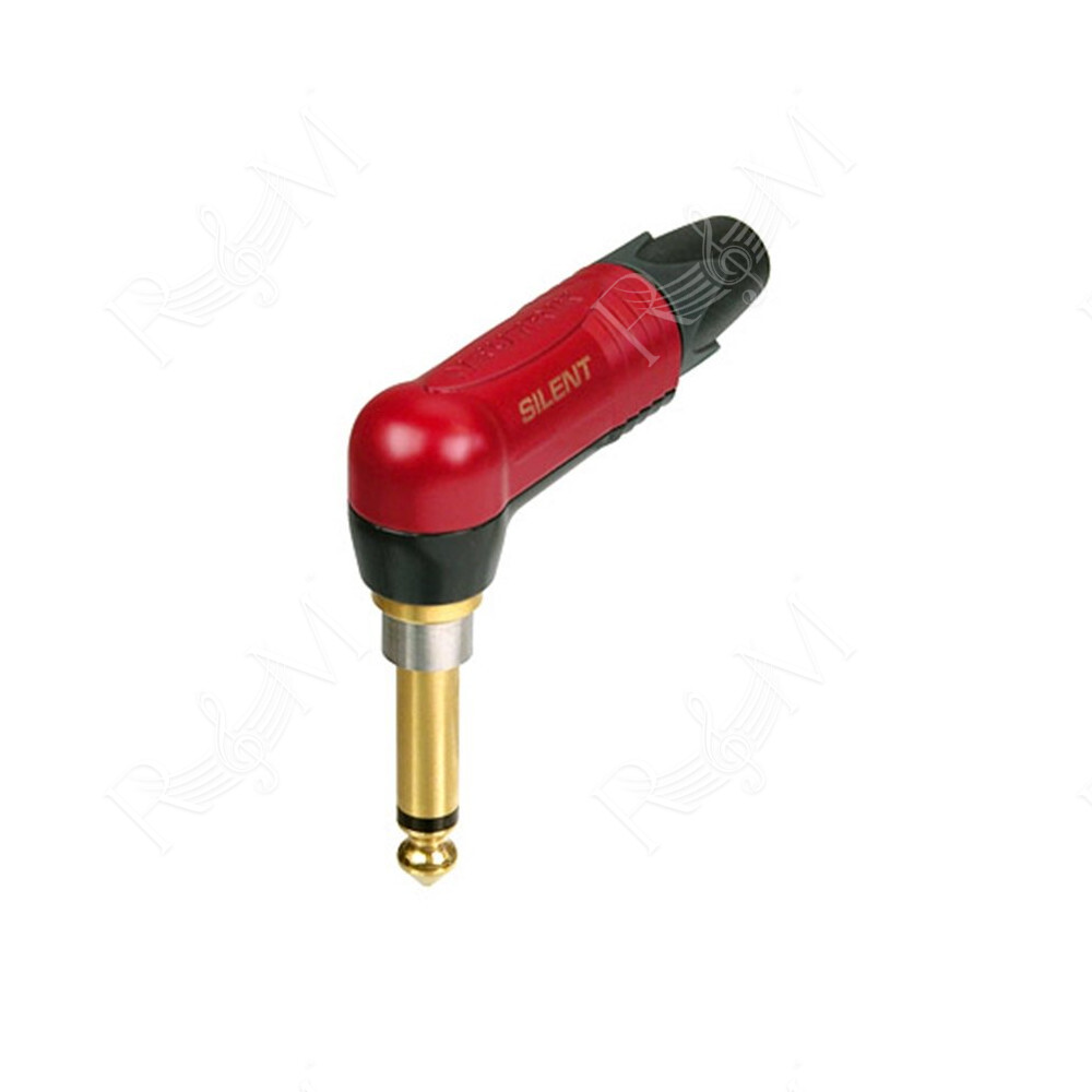 NC/390 Jack TS Mono 6.3 90° Silent Neutrik (NP2RX-AU-SILENT)