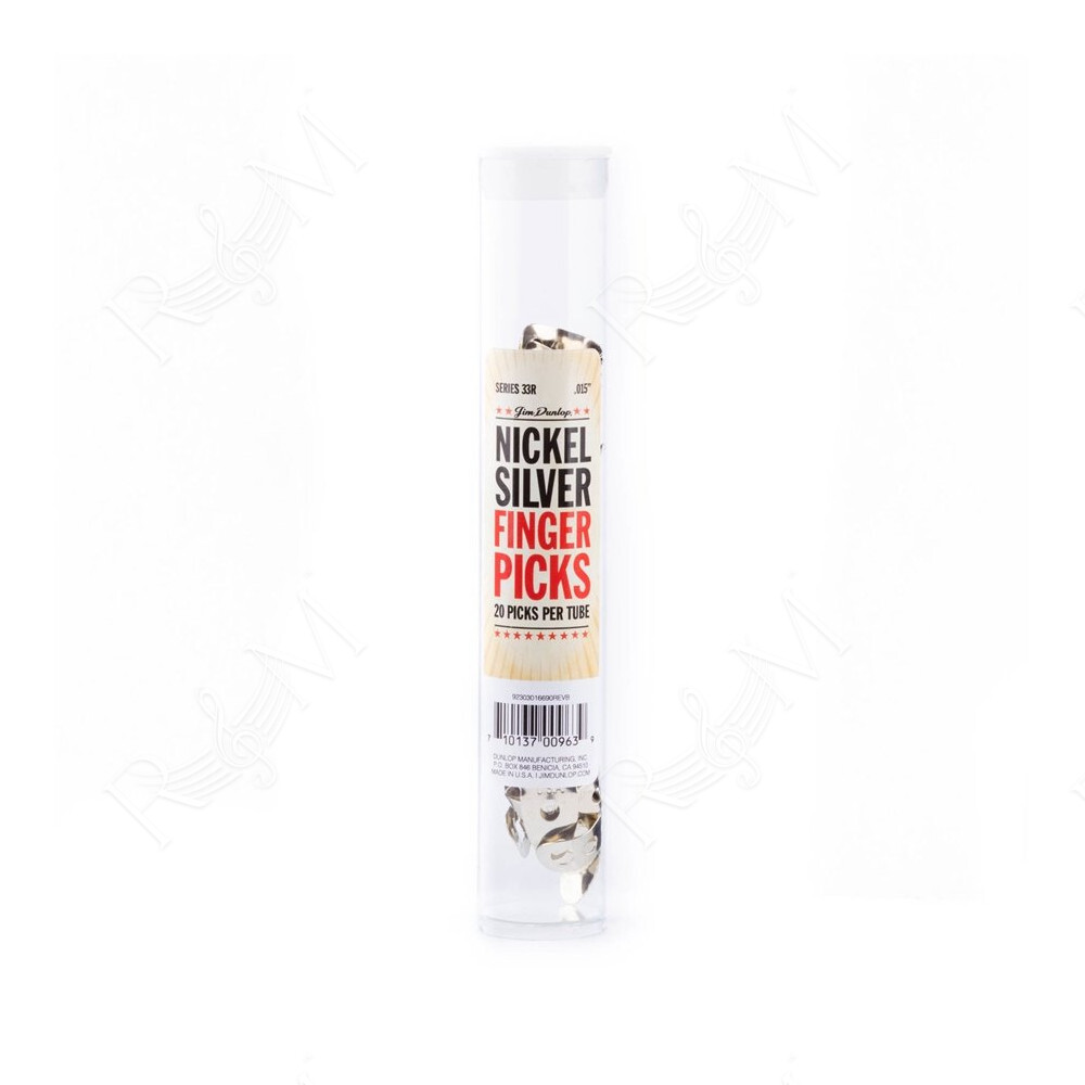 33R N/S FINGER .015 - TUBO 20 PLETTRI