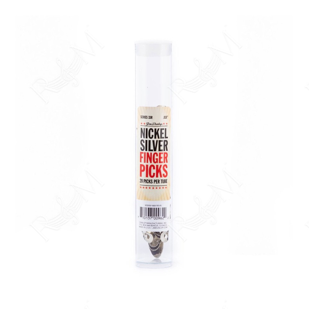 33R N/S FINGER .018 - TUBO 20 PLETTRI