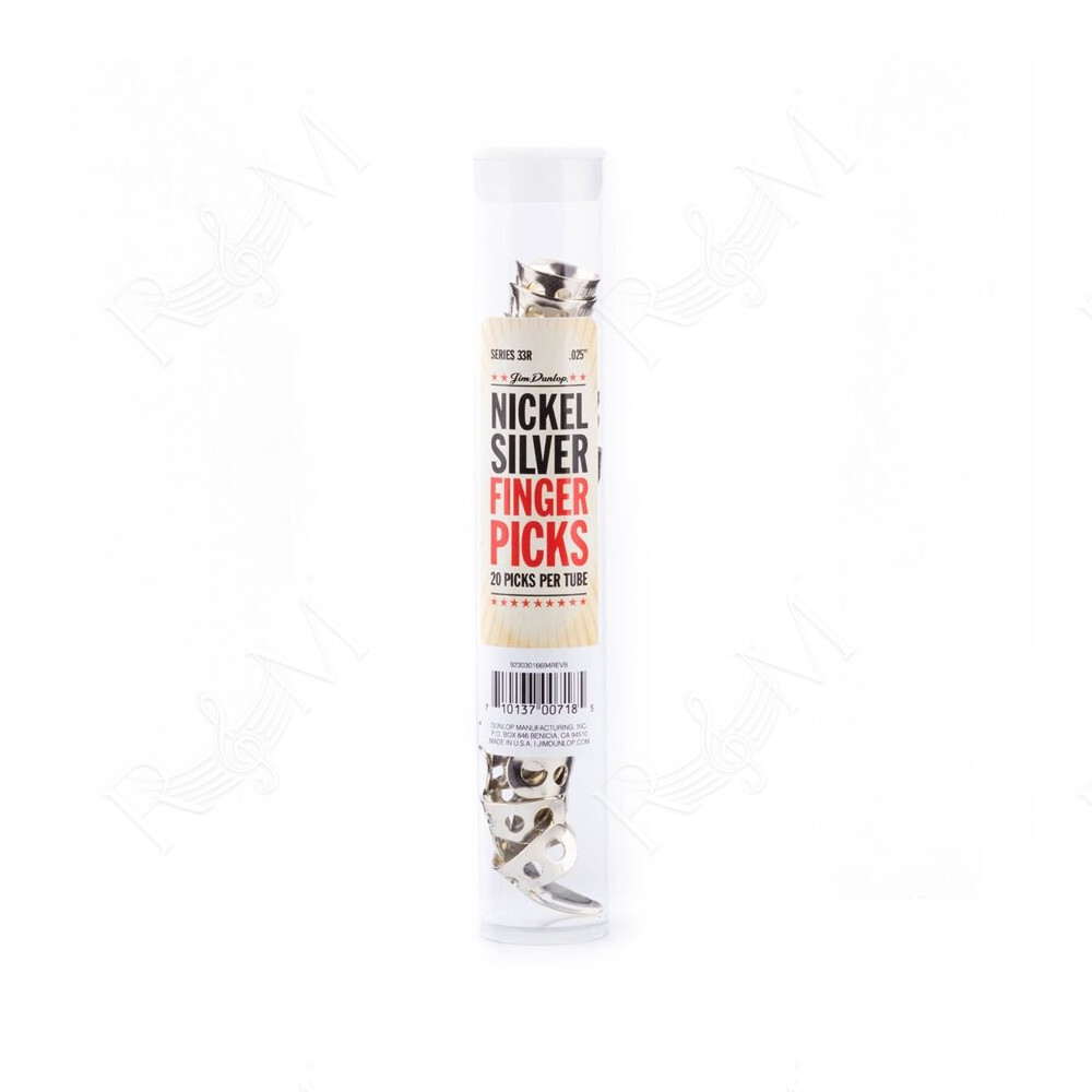 33R N/S FINGER .025 - TUBO 20 PLETTRI