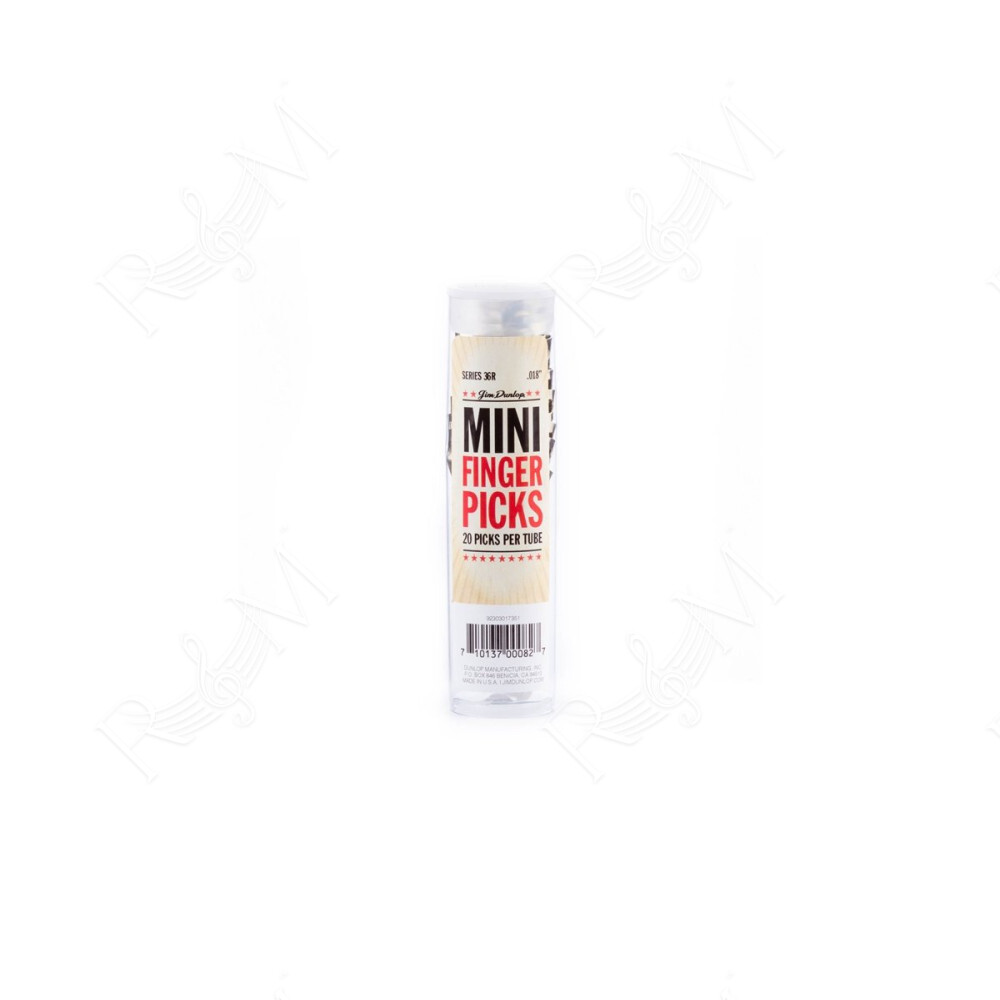 36R N/S MINI FINGER .018 - TUBO 20 PLETTRI