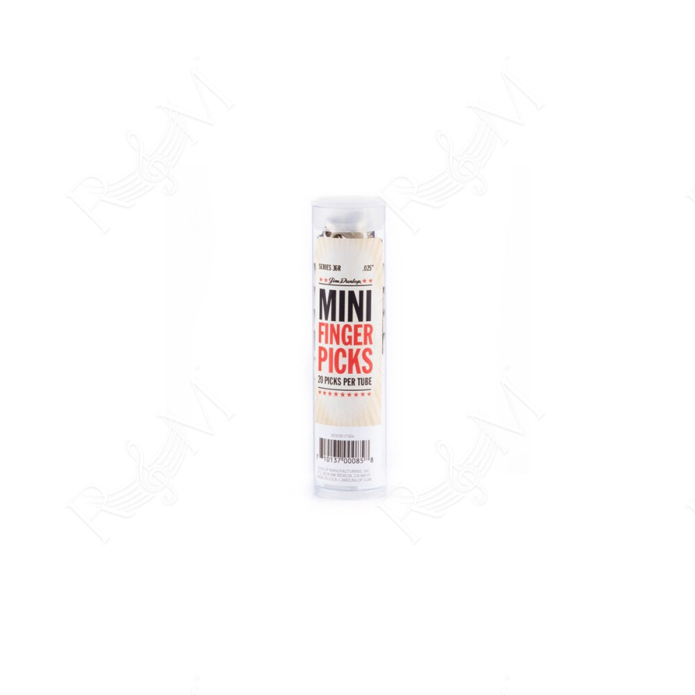 36R N/S MINI FINGER .025 - TUBO 20 PLETTRI