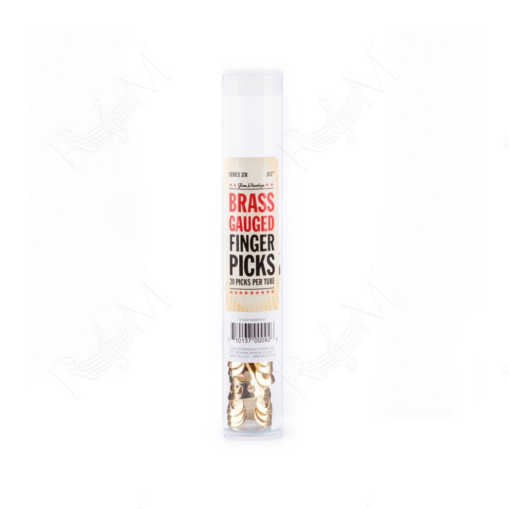 37R BRASS FINGER .013 - TUBO 20 PLETTRI