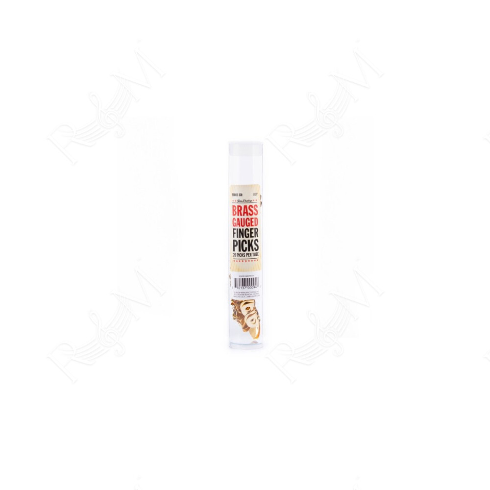37R BRASS FINGER .018 - TUBO 20 PLETTRI