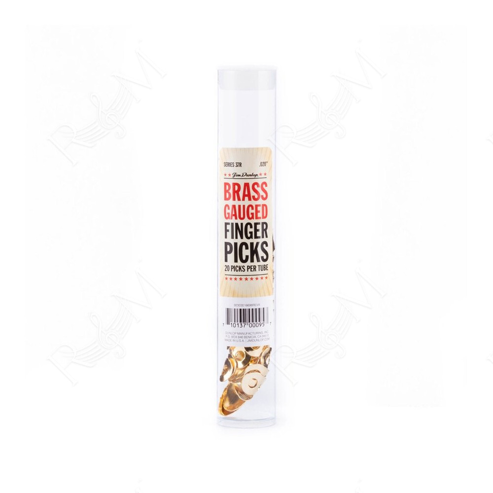 37R BRASS FINGER .020 - TUBO 20 PLETTRI