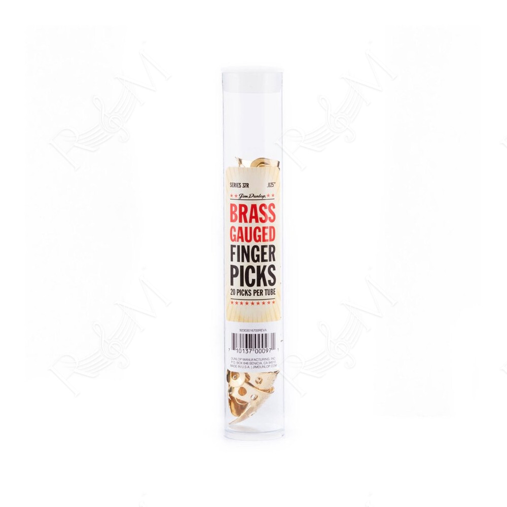 37R BRASS FINGER .025 - TUBO 20 PLETTRI