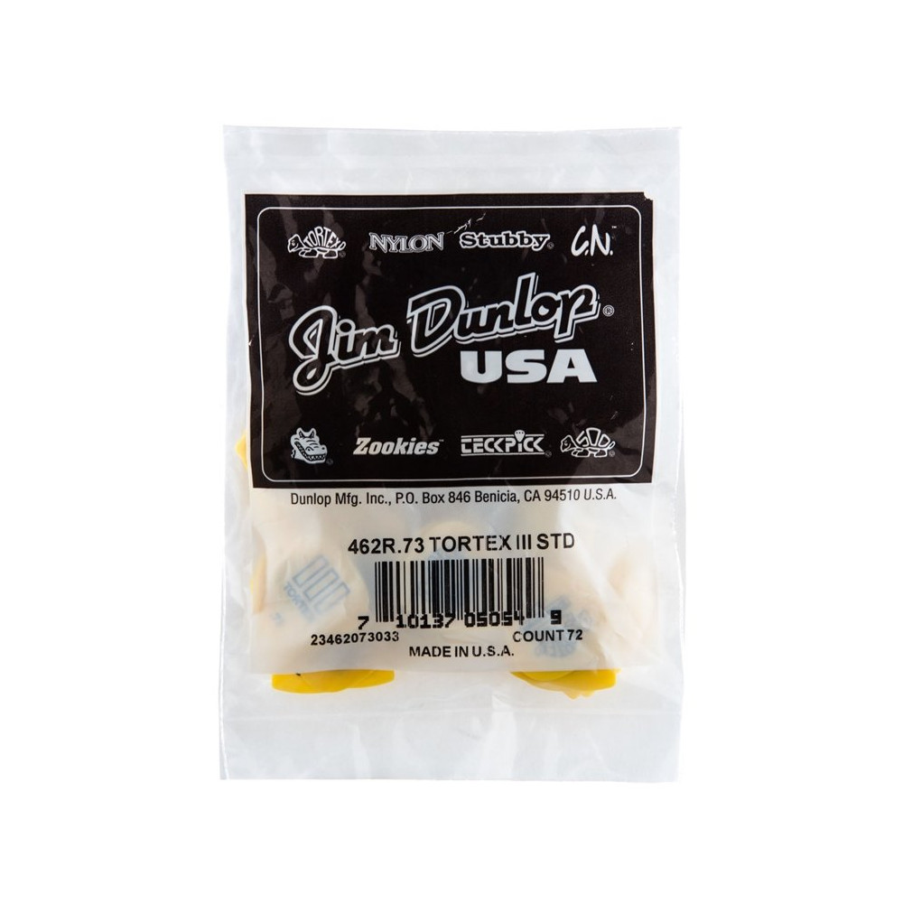 462R Tortex III Yellow .73