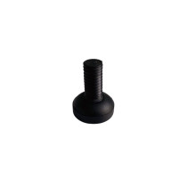 PTPL/027 Piedino in Gomma D18 mm con Vite M8x16 mm