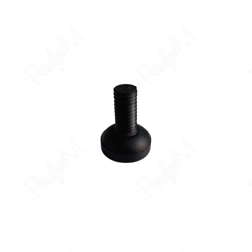 PTPL/027 Piedino in Gomma D18 mm con Vite M8x16 mm