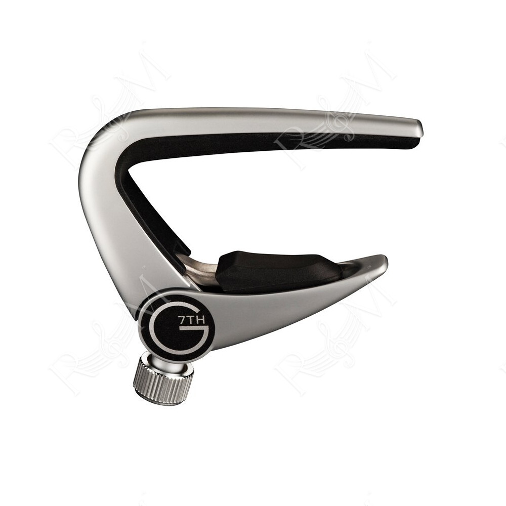 Newport 6 String Silver Capo