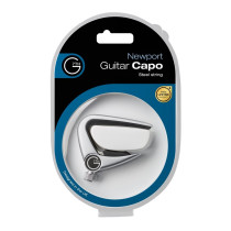 Newport 6 String Silver Capo