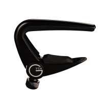 Newport 6 String Black Capo