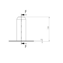 SC/107 Flangia per speaker