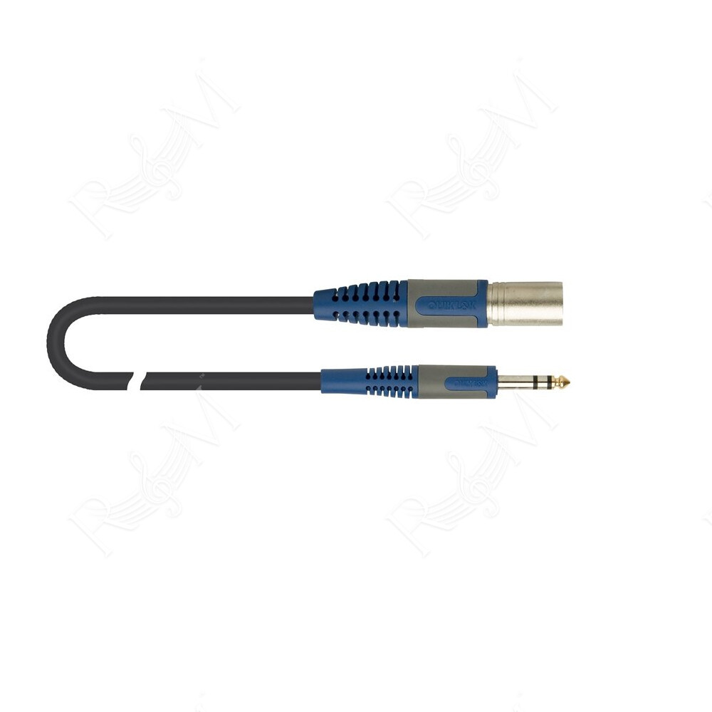 RKSM/344-2 Cannon XLR Maschio / Jack TRS Stereo 6.3 2 mt