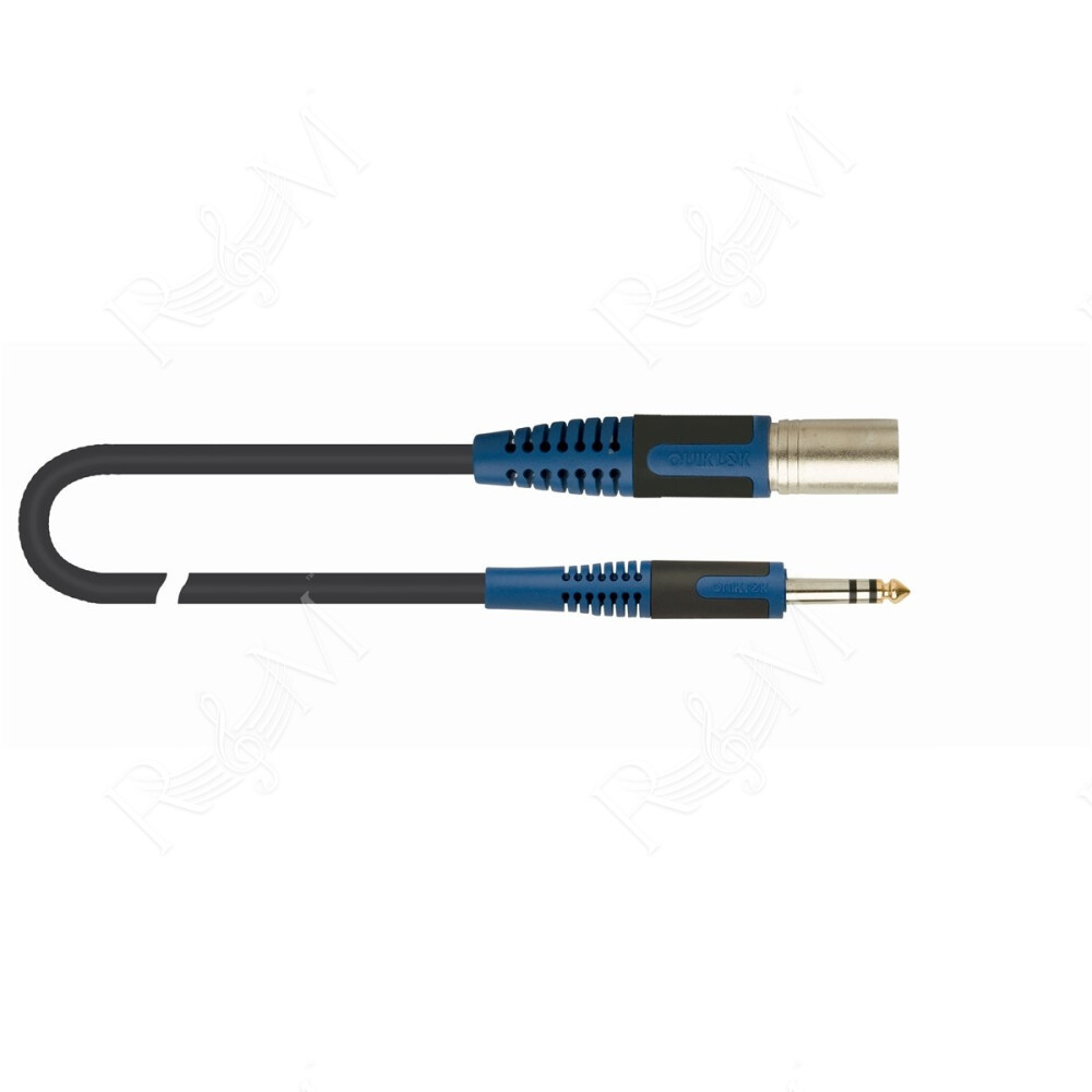 RKSM/344-5 Cannon XLR Maschio / Jack TRS Stereo 6.3 5 mt