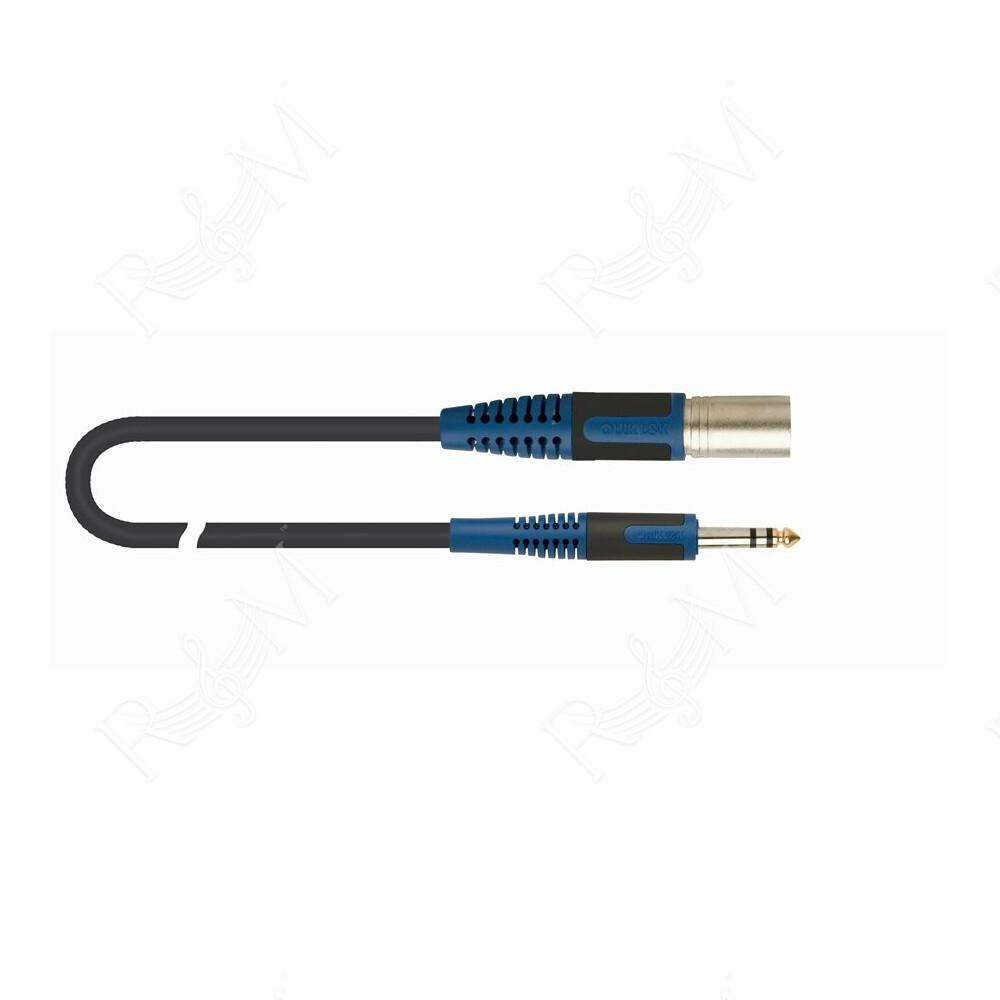RKSM/344-9 Cannon XLR Maschio / Jack TRS Stereo 6.3 9 mt