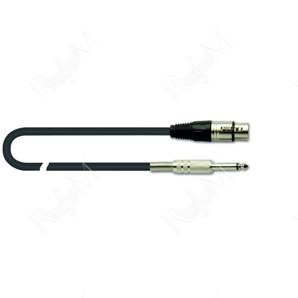 MX/777-3 Cannon XLR Femmina / Jack 6.3 TS Mono 3 mt
