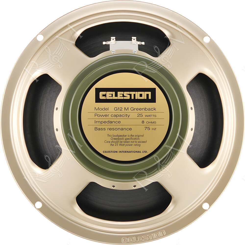 G12M Greenback 12" 25W 16ohm