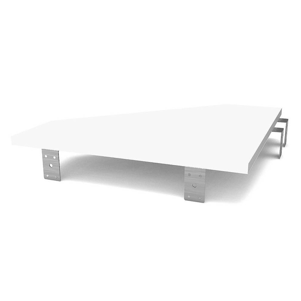 Glorious Modular Side Rack Adapter White