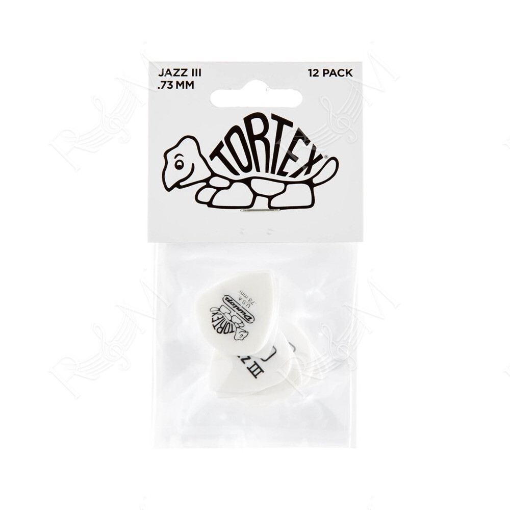 478P.073 TORTEX WHITE JAZZ III, .73MM