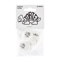 478P1.50 TORTEX WHITE JAZZ III, 1.5MM