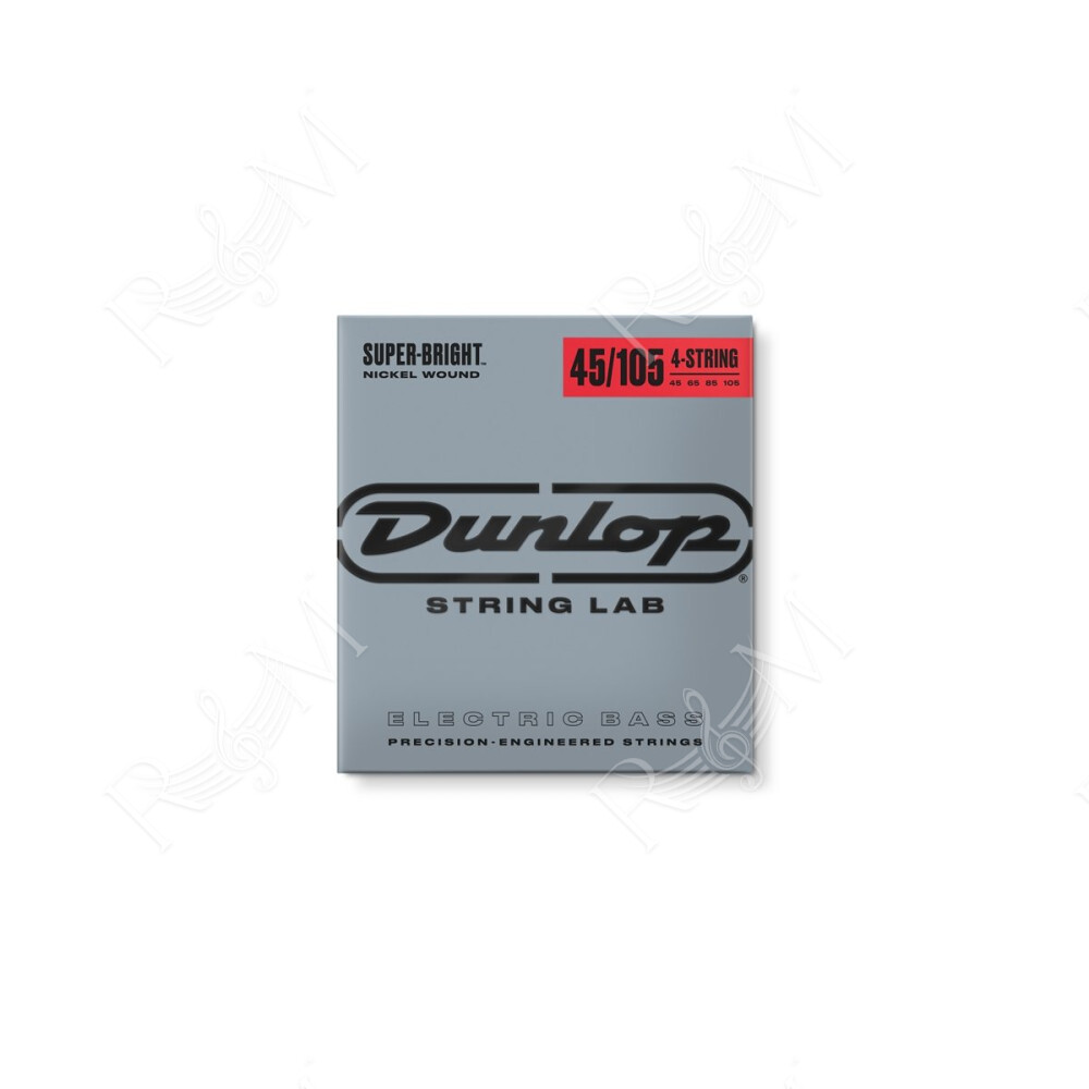 DBSBN45105 Super Bright Nickel Wound, Medium Set/4