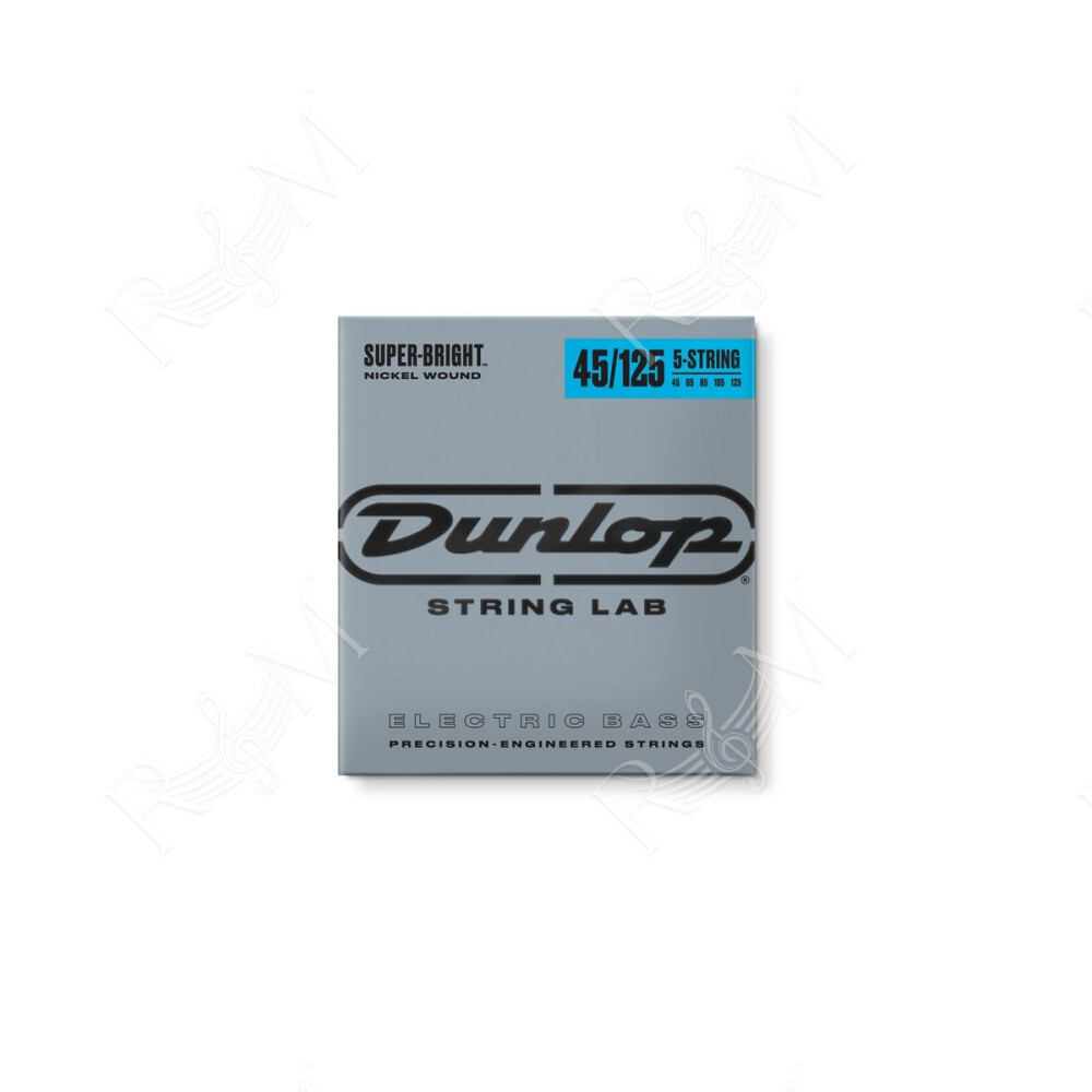 DBSBN45125 Super Bright Nickel Wound, Medium Set/5