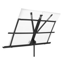 MSS02 Music Sheet Stand Fold.black
