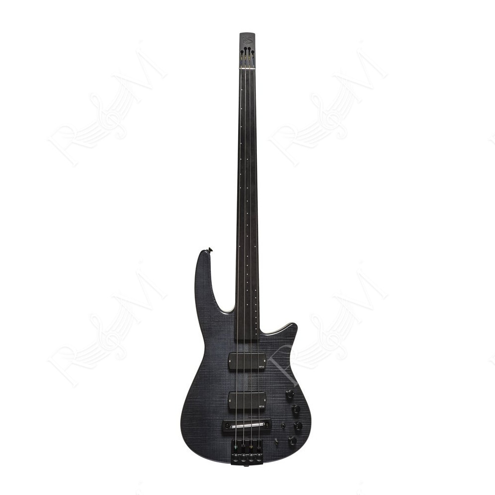 CR4 Radius Bass 4 Fretless Charcoal Satin